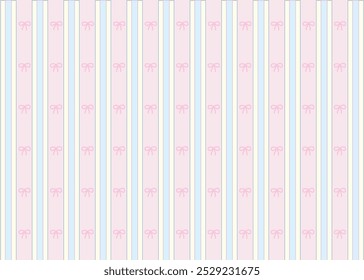 Pink ribbon white Lavender Pastel Cut Guardian Background Cute fashion seamless pattern in style of picnic. scottish tartan gingham plaid graphic texture for fabric, wrapping paper, package, banner, c