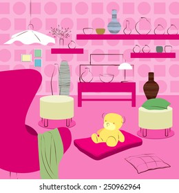 pink room