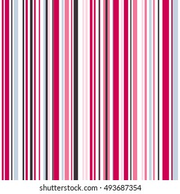 Pink rose abstract striped seamless pattern. Rose colors background. Vector