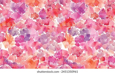 pink rose abstract watercolor ice background