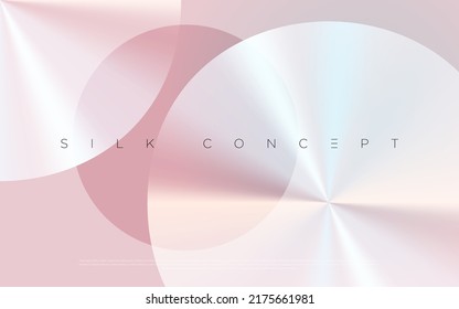 Pink   rose colored premium fashionable abstract background and shiny lines  stripes  circles   random geometric shapes  Modern elegant for poster  banner  wallpaper   exclusive design concepts