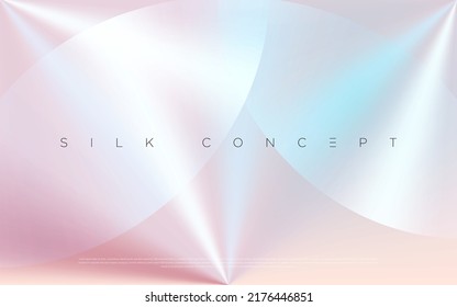 Pink   rose colored premium fashionable abstract background and shiny lines  stripes  circles   random geometric shapes  Modern elegant for poster  banner  wallpaper   exclusive design concepts