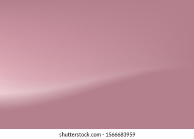pink rose gold background Wave cloth smooth vector.