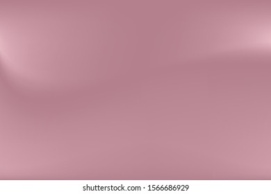 pink rose gold background Wave cloth smooth vector.