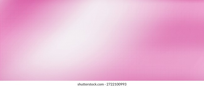Patrón de semitono rosa. Fondo de degradado de cómic retro. 