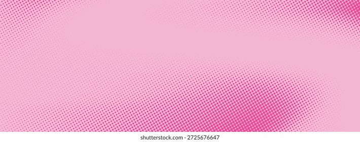 pink rose halftone pattern retro comic gradient background