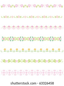 pink rose line
