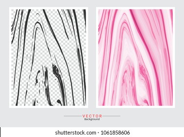 Pink rose marble cover background, Vector set template, Fully editable color change for cards, wedding invitations, banners, flyers, covers, posters, at print, web banner, pattern, wallpaper