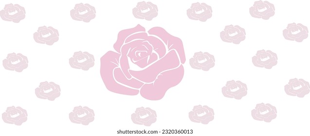 pink rose pattern background suitable for many uses