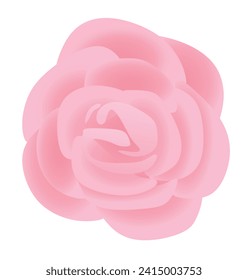 Pink rose petals. vector illustration