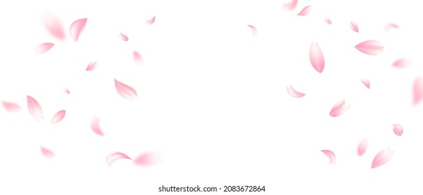 Los pétalos de rosa rosados caerán sobre fondo floral abstracto con magnífico diseño de tarjeta de felicitación pétalo de rosa.