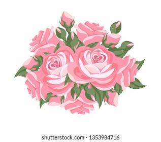 pink roses  pattern