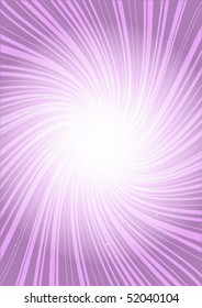 Pink rotating swirl and glitters