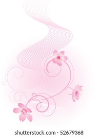 pink sakura curves