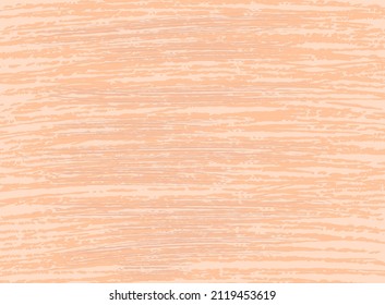 Pink salmon, peach colored wood board, beautiful natural wood background hand-drawn in vector, textured and scrathed. This authentic template is suitable for any design in vintage or any other style. 