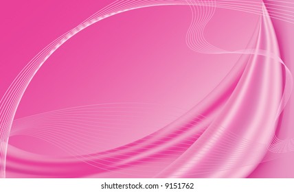Pink satin background and wire frames separate layer; contains gradient meshes only editable in Adobe Illustrator