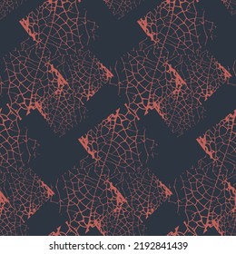 Raspado rosado sobre un patrón oscuro sin costura para el diseño textil, vectores de textura rayados en los pasos de fondo de la ilustración
