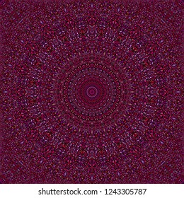 Pink seamless abstract curved triangle mosaic kaleidoscope mandala wallpaper pattern - ethnic vector background graphic design