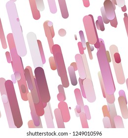 Pink seamless abstract gradient stripe background pattern - modern vector illustration