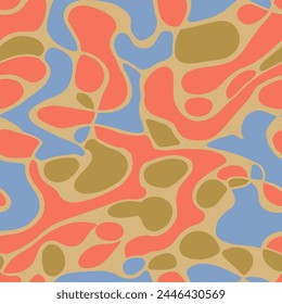Diseño de Plantilla aislada Abstractas sin costuras rosa. Ornamento de primavera clásico repetido oscuro, telón de fondo sin costuras. Fondo de pantalla de garabato natural de la moda sin fin negro. 