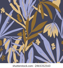Diseño gráfico contemporáneo sin costuras rosa garabato. Invitación retro de color repetitivo oscuro, Vector sin costuras. Impresión de Quill de Antiguas de verano sin costuras. 