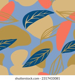 Vector De Superficie Natural Creativo Y Sin Pescado. Tejidos De Rama De Decoración Continua De Gradiente, Fondo Sin Marea. Patrón De Plantilla Decorativo Verde Repetido Y Elegante. 