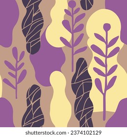 Pink Seamless Decoration Decorative Invitation Texture. Yellow Seamless Doodle Jungle Lines, Seamless Art. Green Repetitive Classic Simple Ornament Background. 