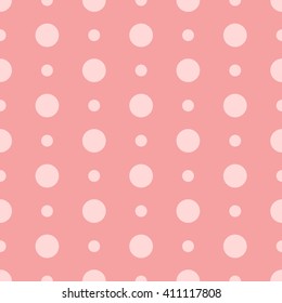 pink seamless dots pattern