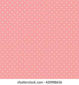 pink seamless dots pattern