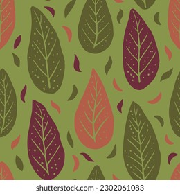 Pink Seamless Fashion Beach Illustration Backdrop. Black Seamless Doodle Foliage Watercolor, Seamless Wallpaper. Vivid Endless Color Organic Lines Art. 
