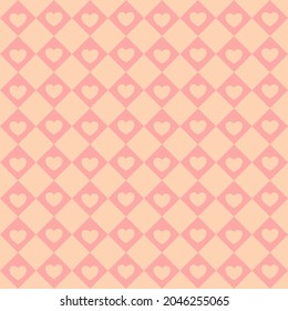 Pink seamless geometric pattern design for decorating, wallpaper, wrapping paper, fabric and etc.