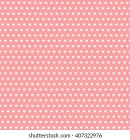 pink seamless heart pattern