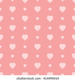 pink seamless heart pattern
