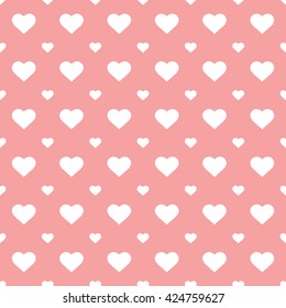 pink seamless heart pattern