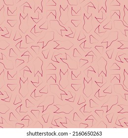 patrón ininterrumpido rosa con bikini y traje de baño, verano, fondo vacacional, excelente para envoltura, textil, papel tapiz, tarjeta de saludo- ilustración vectorial