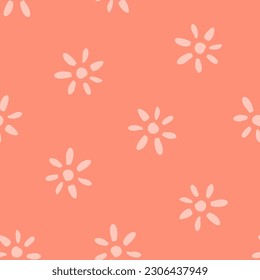 Patrón ininterrumpido rosa con flores rosas