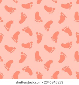 Patrón transparente rosa con símbolos de paz rosa