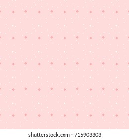 Pink seamless pattern and