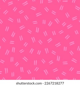 Pink seamless pattern with tiny couple lines