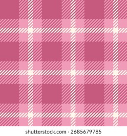 Patrón inconsútil rosado del tartán de la tela escocesa, muestra natural colorida de la tela, materia textil, fondo geométrico