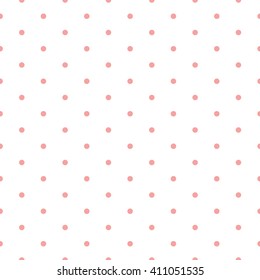 pink seamless polka dots pattern