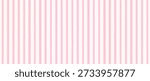 Pink seamless stripes background. Abstract watercolor strokes repeated pattern. Summer pastel straight vertical lines wallpaper for fabric, wrapping paper, textile, banner, poster. Vector