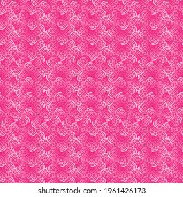 Pink seamless swirl pattern background