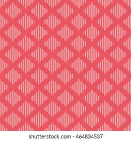 pink seamless zigzag art square pattern