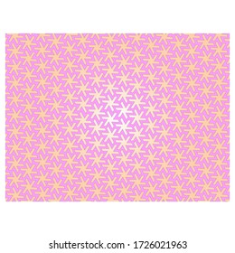 pink set of seamless geometric patterns