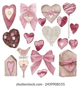 Set rosa para el día de San Valentín