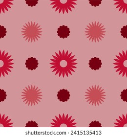 Láminas de huevo de sombra rosa de patrón geométrico sin fisuras, para papel textil, cerámico o de envoltura