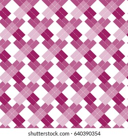 pink shade cross shape with dot line pattern background vector illustration image