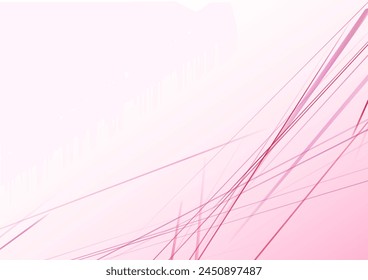 pink sharp thin line background