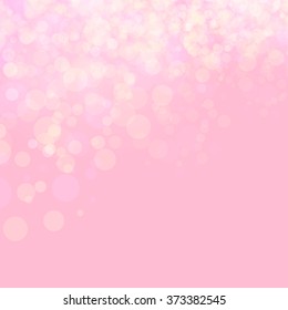 Pink shines wedding love bokeh